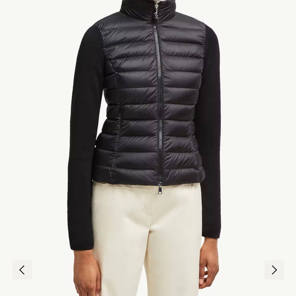 Moncler Black Puffer Jacket